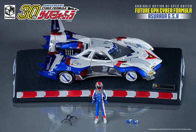 Future GPX Asurada G.S.X – Threezero – ActionFigure Brasil — ambientada