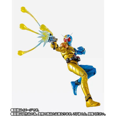 Fuuto Tantei - Kamen Rider Double Luna Trigger - S.H.Figuarts - S.H.Figuarts Shinkocchou Seihou - Fuuto PI Animated Anniversary (Bandai Spirits) [Shop Exclusive]ㅤ – Bandai Spirits – ActionFigureBrasil — embalagem