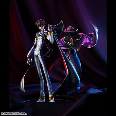 G.E.M. Series Code Geass Re;surrection Suzaku Kururugi Pilot Ver.ㅤ – MegaHouse – ActionFigure Brasil — com base expositora
