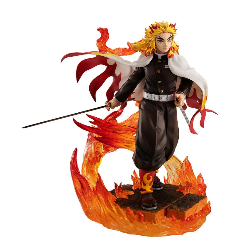 G.E.M. Series Demon Slayer: Kimetsu no Yaiba Kyojuro Rengokuㅤ – MegaHouse – ActionFigure Brasil