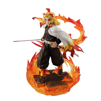 G.E.M. Series Demon Slayer: Kimetsu no Yaiba Kyojuro Rengokuㅤ – MegaHouse – ActionFigure Brasil — embalagem