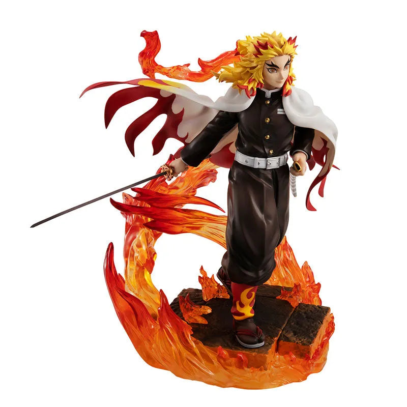 G.E.M. Series Demon Slayer: Kimetsu no Yaiba Kyojuro Rengokuㅤ – MegaHouse – ActionFigure Brasil