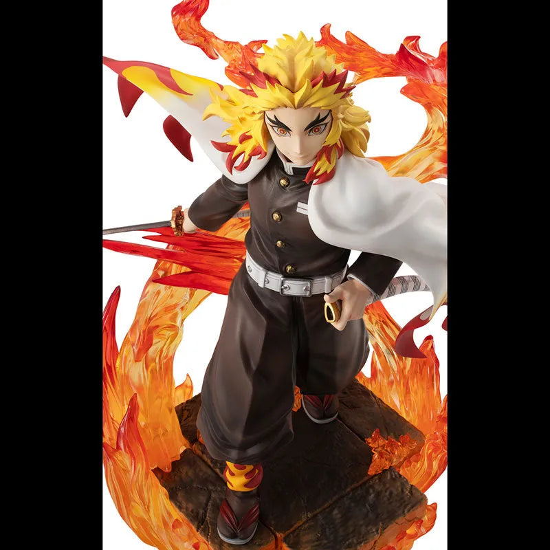 G.E.M. Series Demon Slayer: Kimetsu no Yaiba Kyojuro Rengokuㅤ – MegaHouse – ActionFigure Brasil