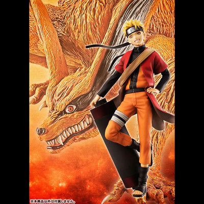 G.E.M. Series NARUTO Shippuden Naruto Uzumaki Sennin Modeㅤ – MegaHouse – ActionFigure Brasil — ângulo diferente