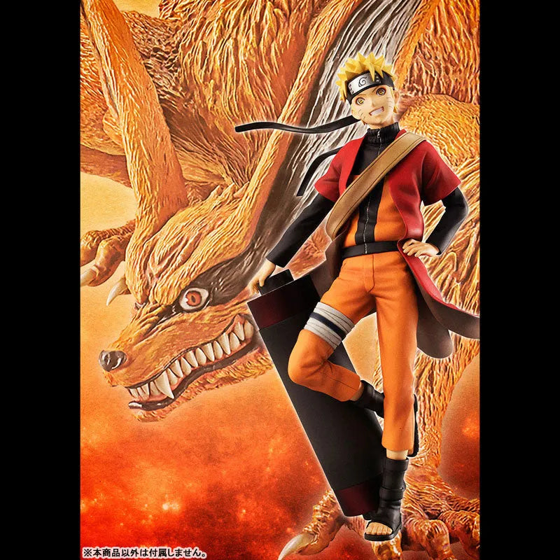 G.E.M. Series NARUTO Shippuden Naruto Uzumaki Sennin Modeㅤ – MegaHouse – ActionFigure Brasil
