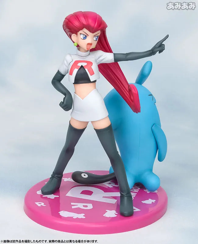 G.E.M. Series - Pokemon: Jessie & Wobbuffetㅤ – MegaHouse – ActionFigureBrasil
