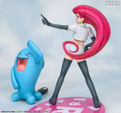 G.E.M. Series - Pokemon: Jessie & Wobbuffetㅤ – MegaHouse – ActionFigureBrasil — close
