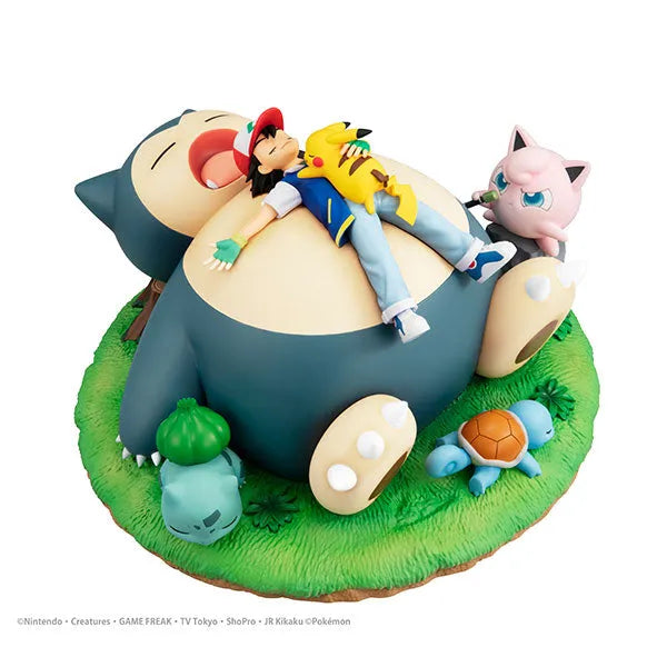 G.E.M. Series Pokemon Sleeping with Snorlaxㅤ – MegaHouse – ActionFigure Brasil