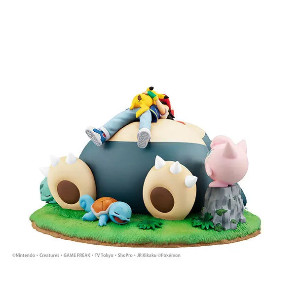 G.E.M. Series Pokemon Sleeping with Snorlaxㅤ – MegaHouse – ActionFigure Brasil