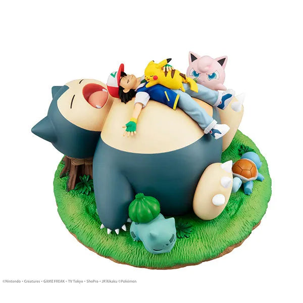 G.E.M. Series Pokemon Sleeping with Snorlaxㅤ – MegaHouse – ActionFigure Brasil