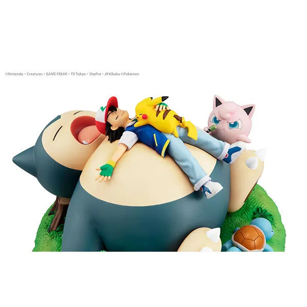 G.E.M. Series Pokemon Sleeping with Snorlaxㅤ – MegaHouse – ActionFigure Brasil