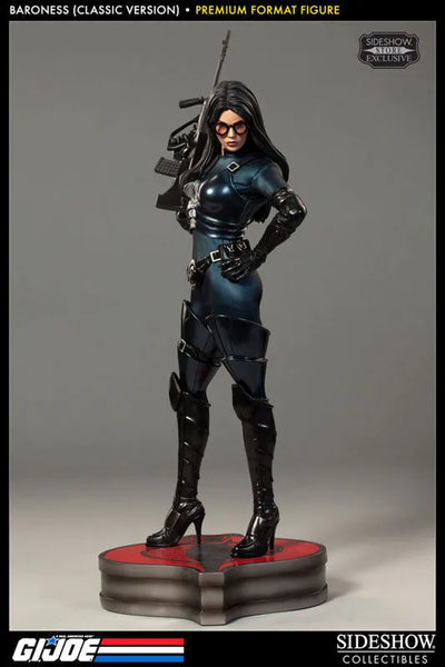 G.I. Joe 1/4 Scale Premium Figure Baroness (Classic)ㅤ – Sideshow Collectibles – ActionFigure Brasil