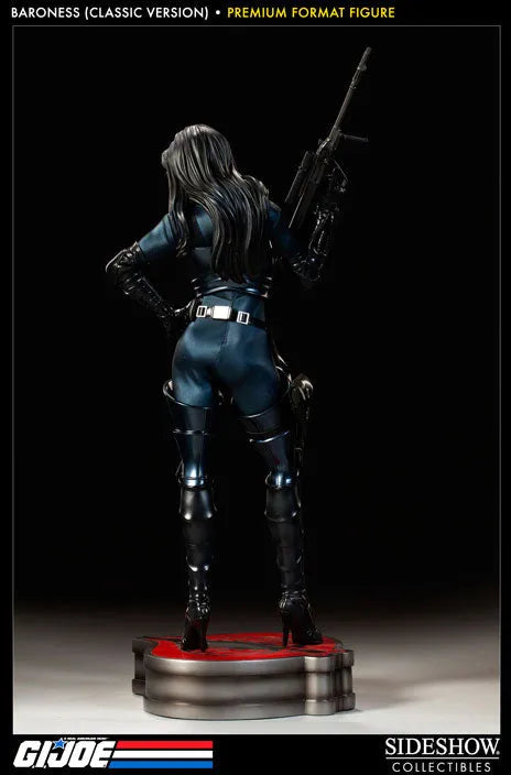 G.I. Joe 1/4 Scale Premium Figure Baroness (Classic)ㅤ – Sideshow Collectibles – ActionFigure Brasil
