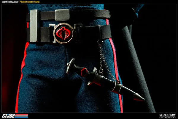 G.I. Joe 1/4 Scale Premium Figure Cobra Commanderㅤ – Sideshow Collectibles – ActionFigure Brasil