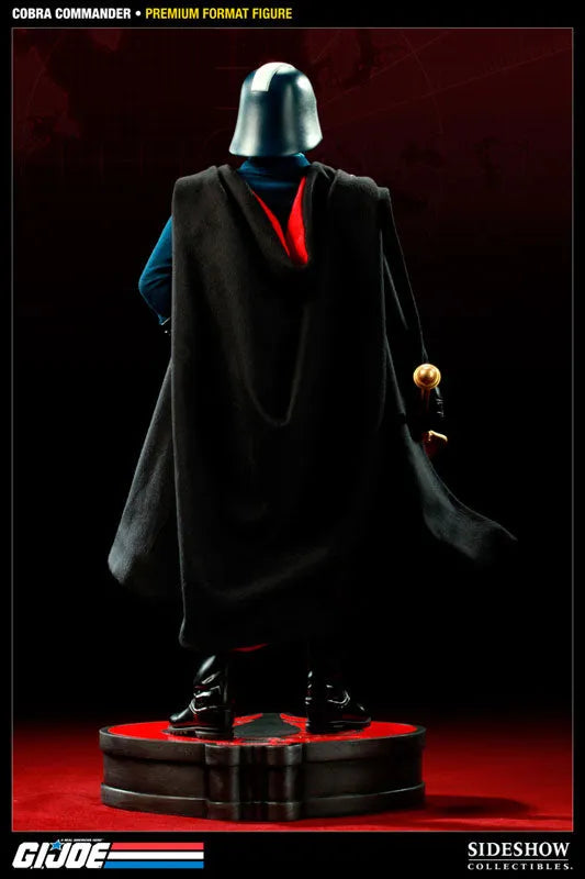 G.I. Joe 1/4 Scale Premium Figure Cobra Commanderㅤ – Sideshow Collectibles – ActionFigure Brasil