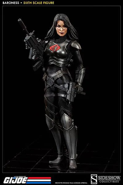 G.I. Joe 12 Inch Action Figure Baronessㅤ – Sideshow Collectibles – ActionFigure Brasil