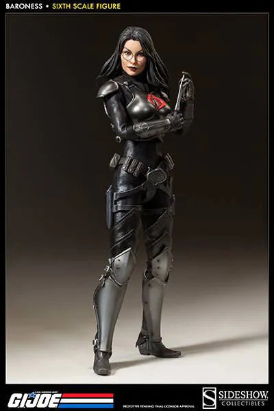 G.I. Joe 12 Inch Action Figure Baronessㅤ – Sideshow Collectibles – ActionFigureBrasil — acessórios