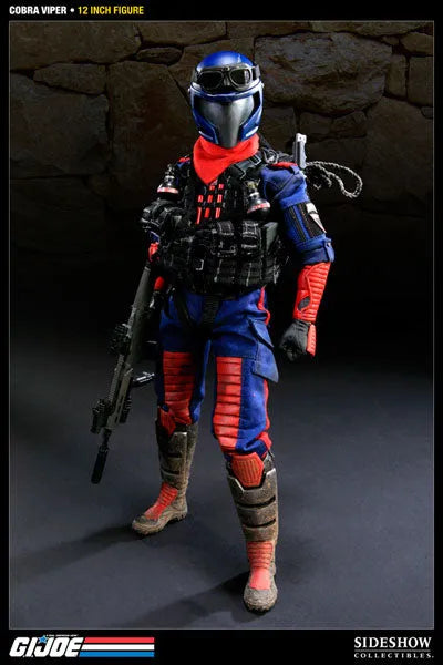 G.I.JOE - 12 Inch Action Figure: Cobra Viper (Regular Edition)ㅤ – Sideshow Collectibles – ActionFigure Brasil