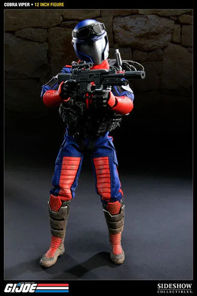 G.I.JOE - 12 Inch Action Figure: Cobra Viper (Regular Edition)ㅤ – Sideshow Collectibles – ActionFigure Brasil