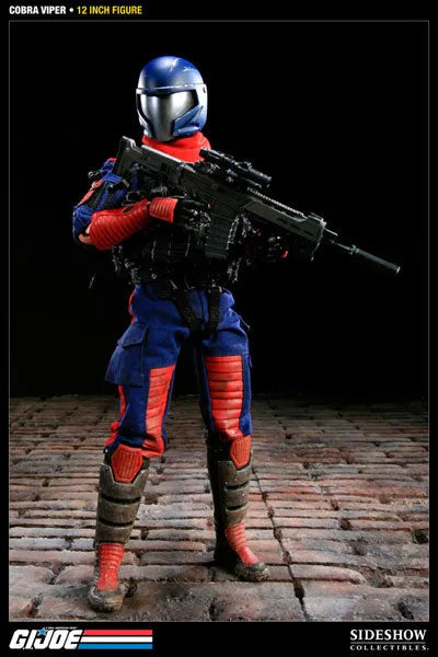G.I.JOE - 12 Inch Action Figure: Cobra Viper (Regular Edition)ㅤ – Sideshow Collectibles – ActionFigure Brasil