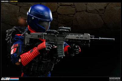 G.I.JOE - 12 Inch Action Figure: Cobra Viper (Regular Edition)ㅤ – Sideshow Collectibles – ActionFigureBrasil — acessórios