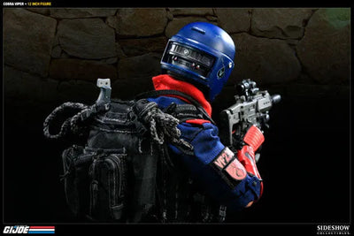 G.I.JOE - 12 Inch Action Figure: Cobra Viper (Regular Edition)ㅤ – Sideshow Collectibles – ActionFigureBrasil — ambientada