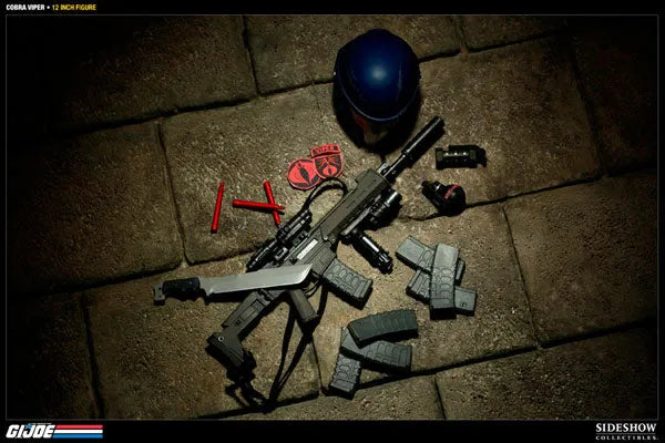 G.I.JOE - 12 Inch Action Figure: Cobra Viper (Regular Edition)ㅤ – Sideshow Collectibles – ActionFigure Brasil