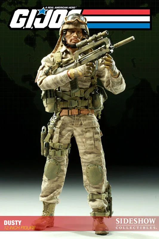 G.I.JOE - 12 Inch Action Figure: Dustyㅤ – Sideshow Collectibles – ActionFigure Brasil