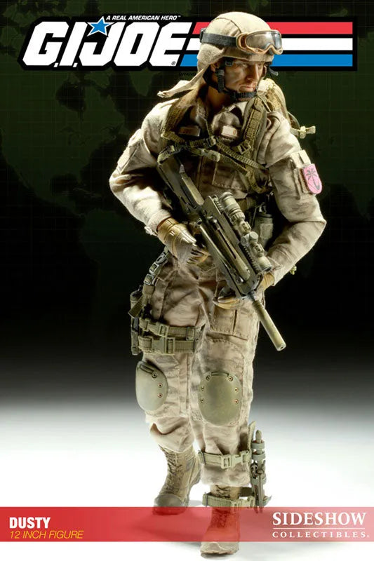 G.I.JOE - 12 Inch Action Figure: Dustyㅤ – Sideshow Collectibles – ActionFigure Brasil