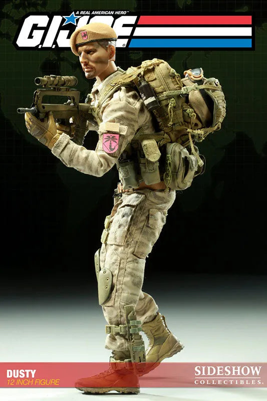 G.I.JOE - 12 Inch Action Figure: Dustyㅤ – Sideshow Collectibles – ActionFigure Brasil