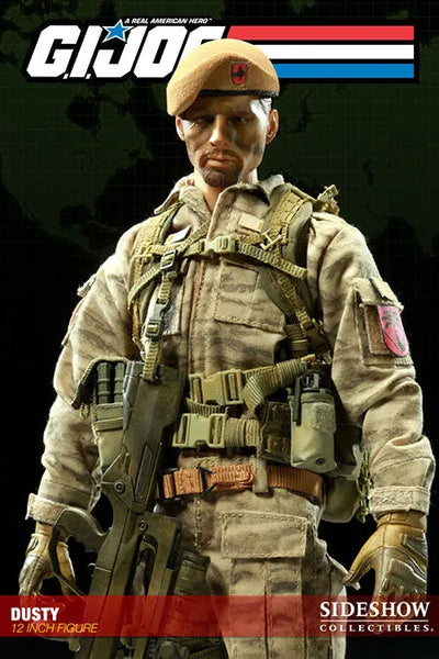 G.I.JOE - 12 Inch Action Figure: Dustyㅤ – Sideshow Collectibles – ActionFigureBrasil — acessórios