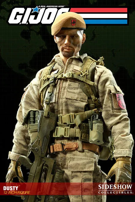 G.I.JOE - 12 Inch Action Figure: Dustyㅤ – Sideshow Collectibles – ActionFigure Brasil