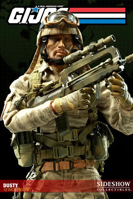 G.I.JOE - 12 Inch Action Figure: Dustyㅤ – Sideshow Collectibles – ActionFigure Brasil