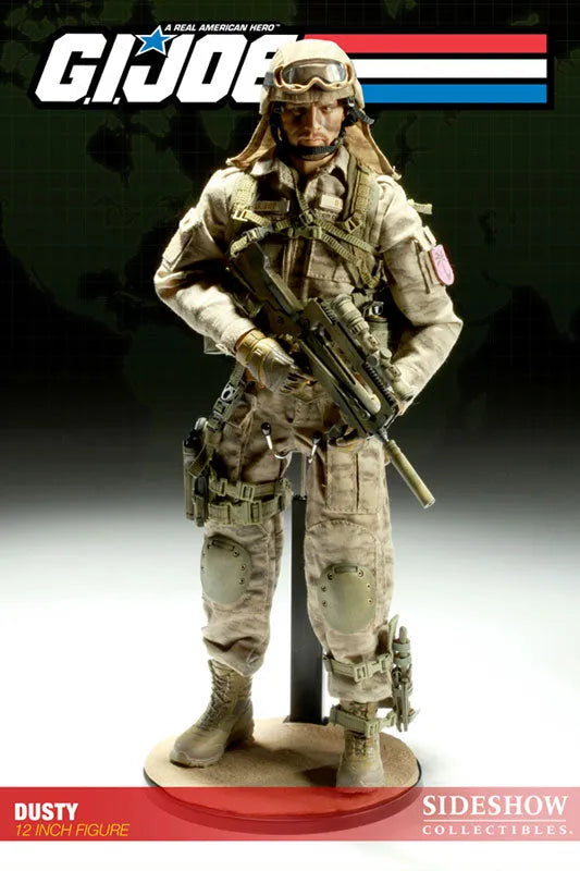 G.I.JOE - 12 Inch Action Figure: Dustyㅤ – Sideshow Collectibles – ActionFigure Brasil