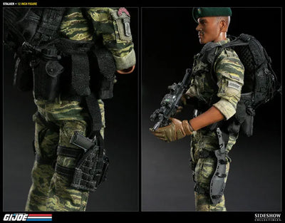 G.I. Joe 12 Inch Action Figure Stalkerㅤ – Sideshow Collectibles – ActionFigureBrasil — detalhe do produto