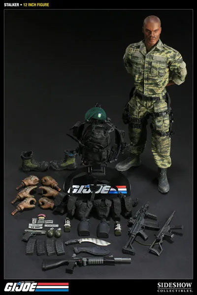 G.I. Joe 12 Inch Action Figure Stalkerㅤ – Sideshow Collectibles – ActionFigure Brasil