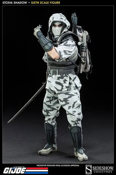 G.I. Joe 12 Inch Action Figure - Storm Shadowㅤ – Sideshow Collectibles – ActionFigure Brasil