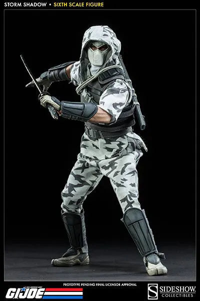 G.I. Joe 12 Inch Action Figure - Storm Shadowㅤ – Sideshow Collectibles – ActionFigure Brasil