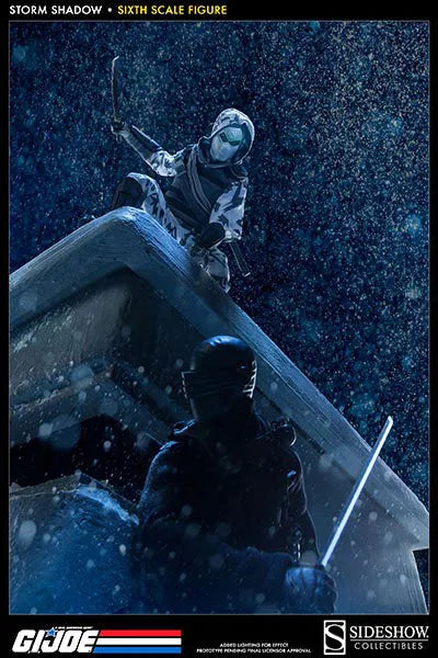 G.I. Joe 12 Inch Action Figure - Storm Shadowㅤ – Sideshow Collectibles – ActionFigure Brasil