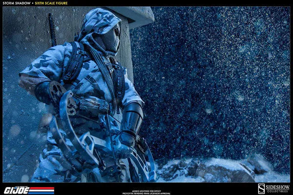 G.I. Joe 12 Inch Action Figure - Storm Shadowㅤ – Sideshow Collectibles – ActionFigure Brasil