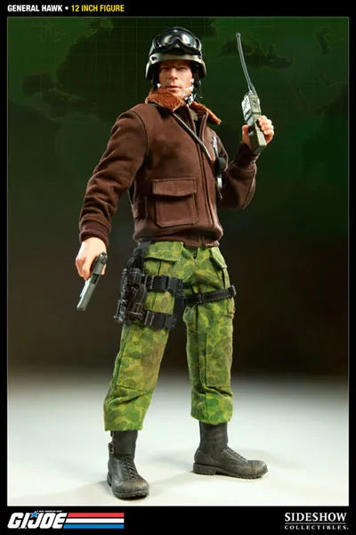 G.I.JOE - 12 Inch Action Figures: General Hawkㅤ – Sideshow Collectibles – ActionFigure Brasil