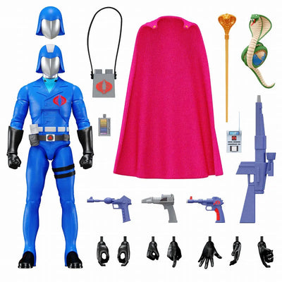 G.I. Joe / Cobra Commander Ultimate 8 Inch Action Figureㅤ – Super 7 – ActionFigureBrasil