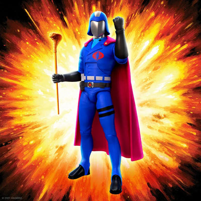 G.I. Joe / Cobra Commander Ultimate 8 Inch Action Figureㅤ – Super 7 – ActionFigureBrasil — ângulo diferente