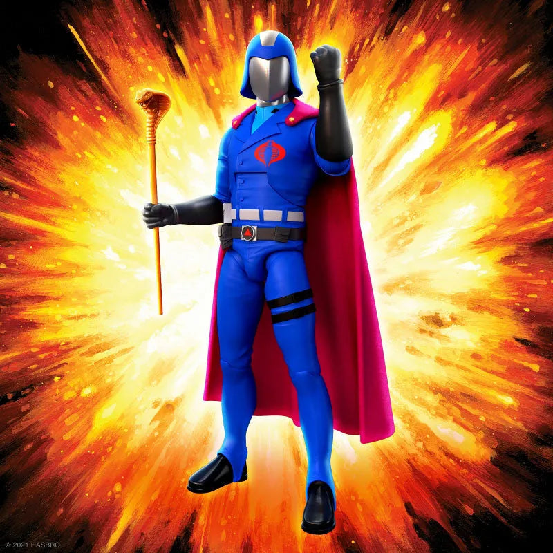 G.I. Joe / Cobra Commander Ultimate 8 Inch Action Figureㅤ – Super 7 – ActionFigureBrasil