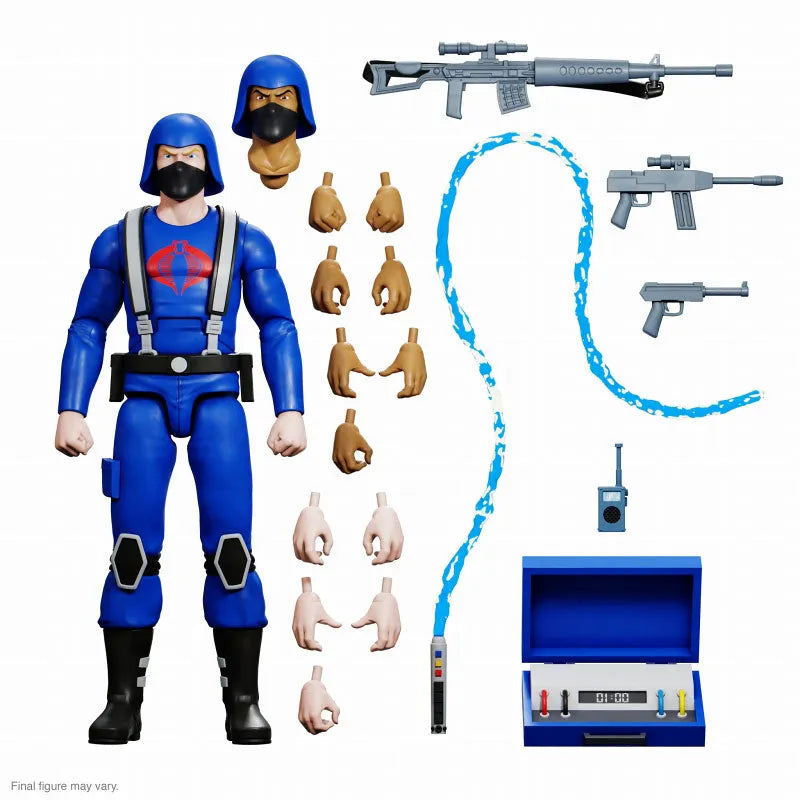G.I. Joe / Cobra Trooper Ultimate 7 Inch Action Figureㅤ – Super7 – ActionFigureBrasil