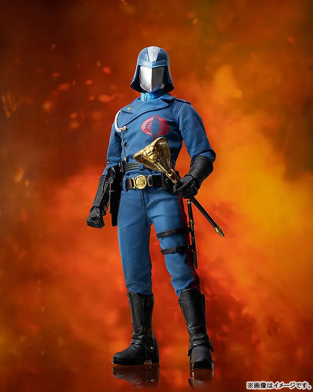 G.I. Joe - FigZero - Cobra Commander - 1/6 (Threezero)ㅤ – ThreeZero – ActionFigure Brasil