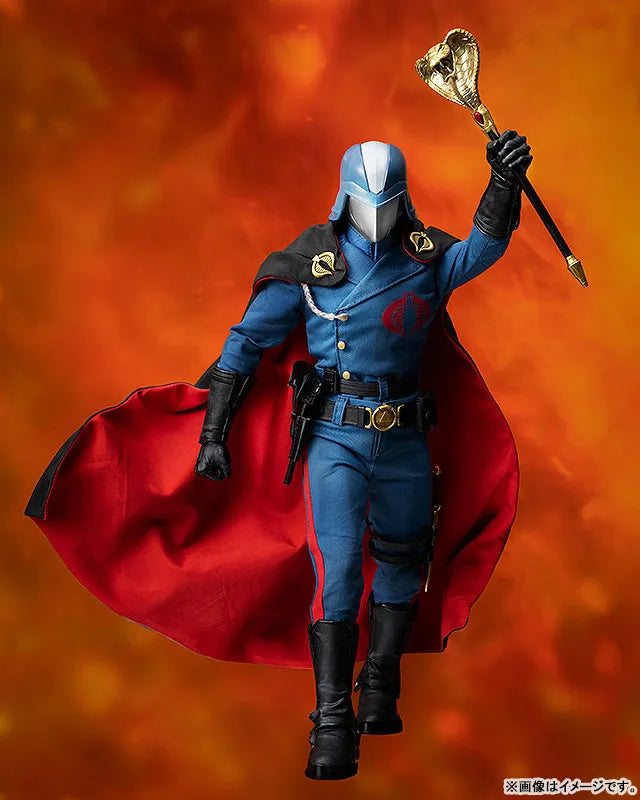 G.I. Joe - FigZero - Cobra Commander - 1/6 (Threezero)ㅤ – ThreeZero – ActionFigure Brasil