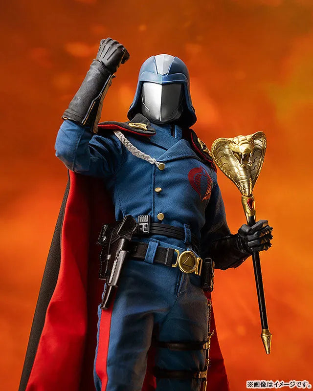G.I. Joe - FigZero - Cobra Commander - 1/6 (Threezero)ㅤ – ThreeZero – ActionFigure Brasil