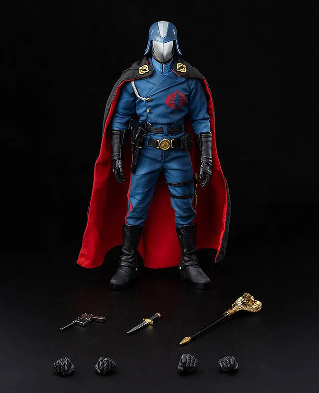 G.I. Joe - FigZero - Cobra Commander - 1/6 (Threezero)ㅤ – ThreeZero – ActionFigure Brasil