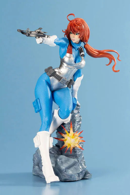 G.I. Joe - Scarlett - G.I. Joe Bishoujo Series - 1/7 - Sky Blue Limited Edition (Kotobukiya)ㅤ – Kotobukiya – ActionFigure Brasil